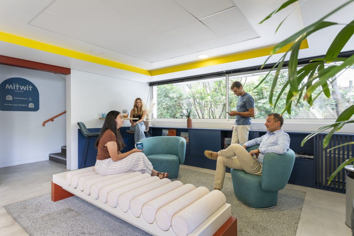 Espace de coworking Mitwit Marseille Prado à Marseille