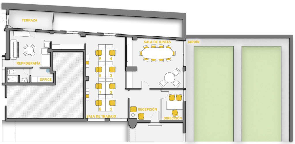 Espace de coworking Fortuny 3 à Palma