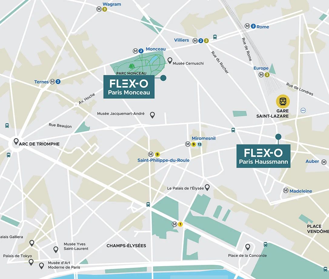 Espace de coworking Flex-O Paris Haussmann à Paris - photo 2