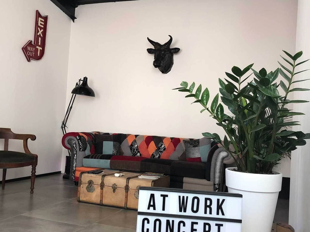 At Work Concept Office